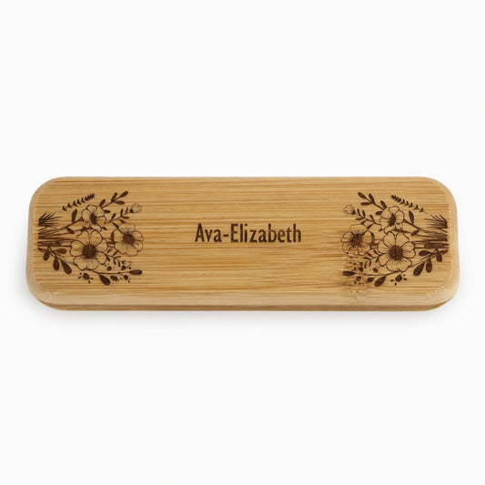 Personalised pen & case set Retrotreasures