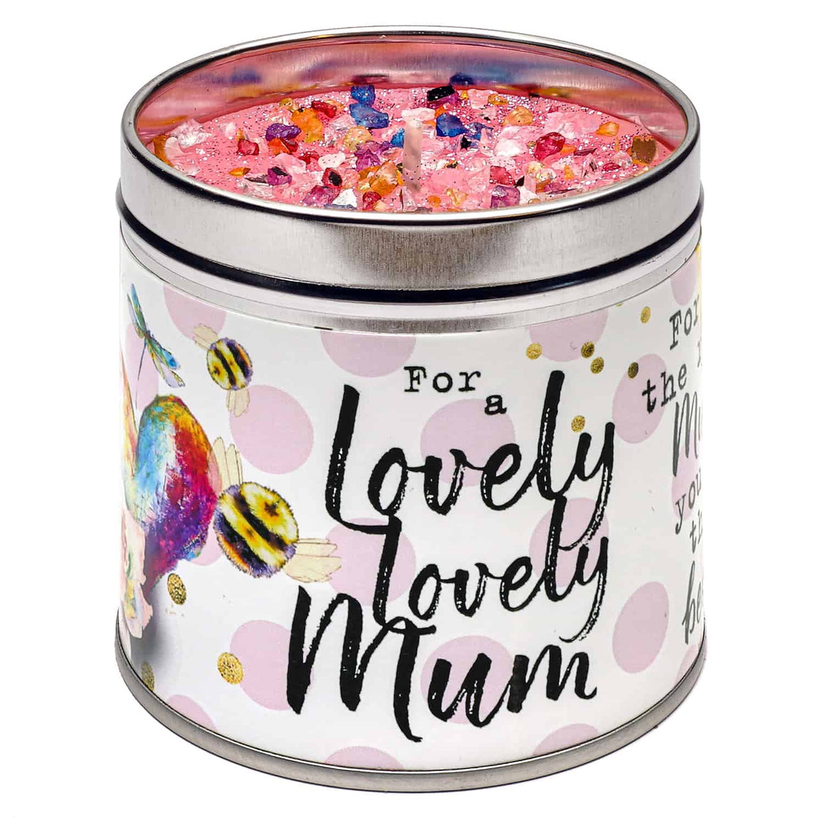 JUST BECAUSE CANDLES – LOVELY, LOVELY MUM Retrotreasures