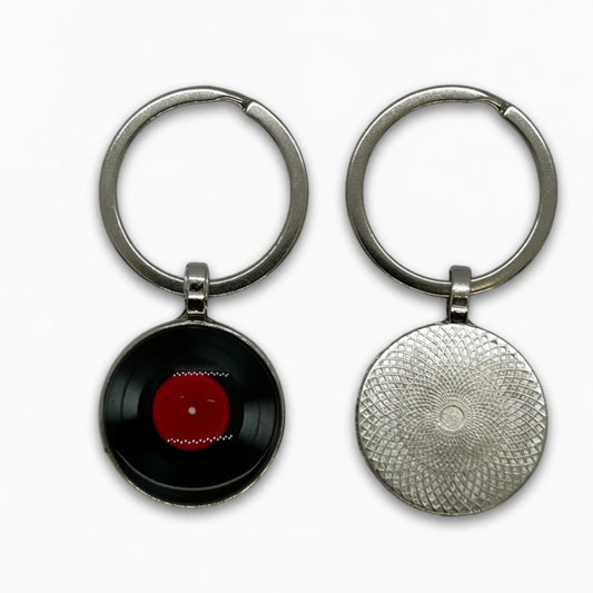 Vinyl record keychain Retrotreasures