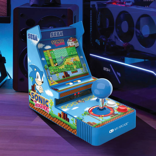 Sonic The Hedgehog Joystick Retro Arcade Retrotreasures