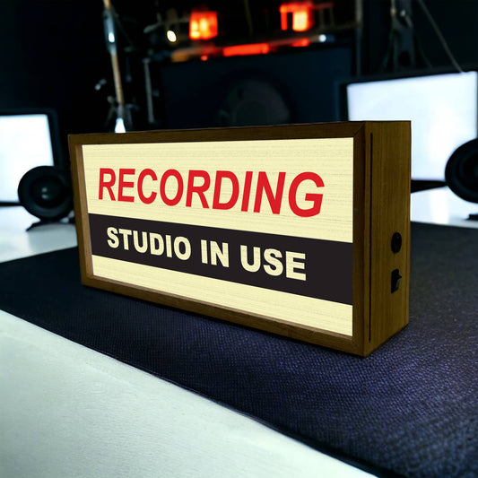 Light Box Recording Studio In Use Retrotreasures