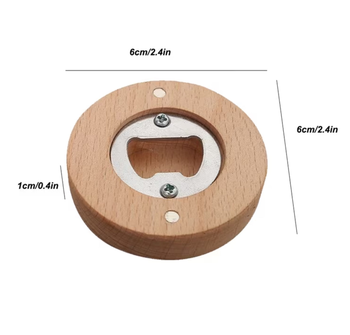 Father’s Day Bamboo Magnetic Beer, Bottle Opener – Daddy & Daughter Best Friends Forever