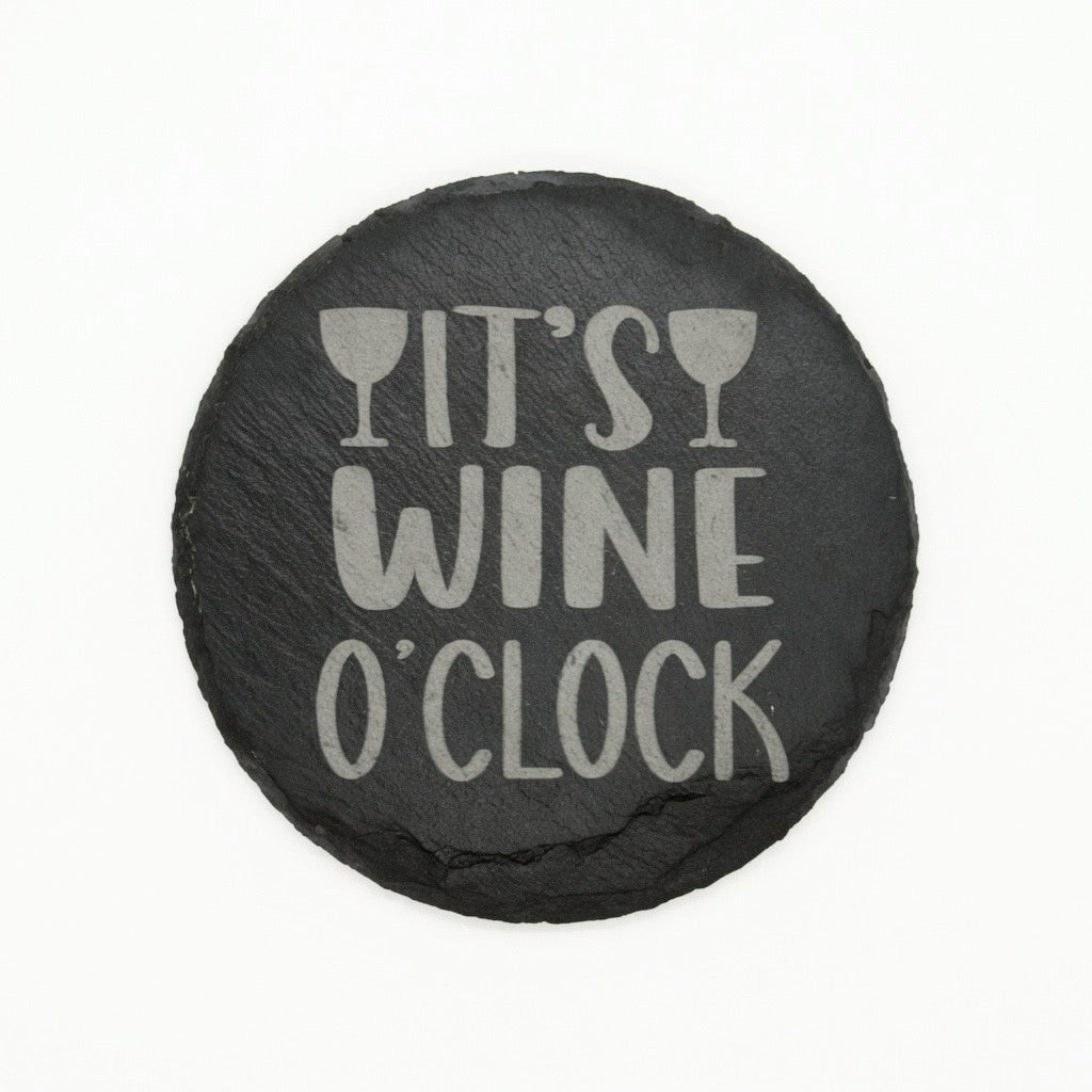 Slate alcohol themed coasters. Various options. Retrotreasures