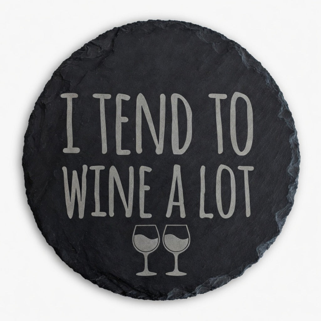 Slate alcohol themed coasters. Various options. Retrotreasures