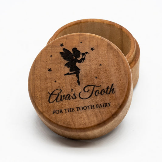 Personalised tooth keepsake box Retrotreasures
