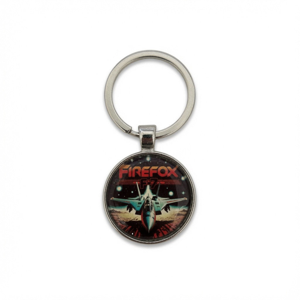 Retro themed 1980s arcade game keychains Retrotreasures