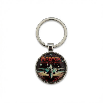Retro themed 1980s arcade game keychains Retrotreasures