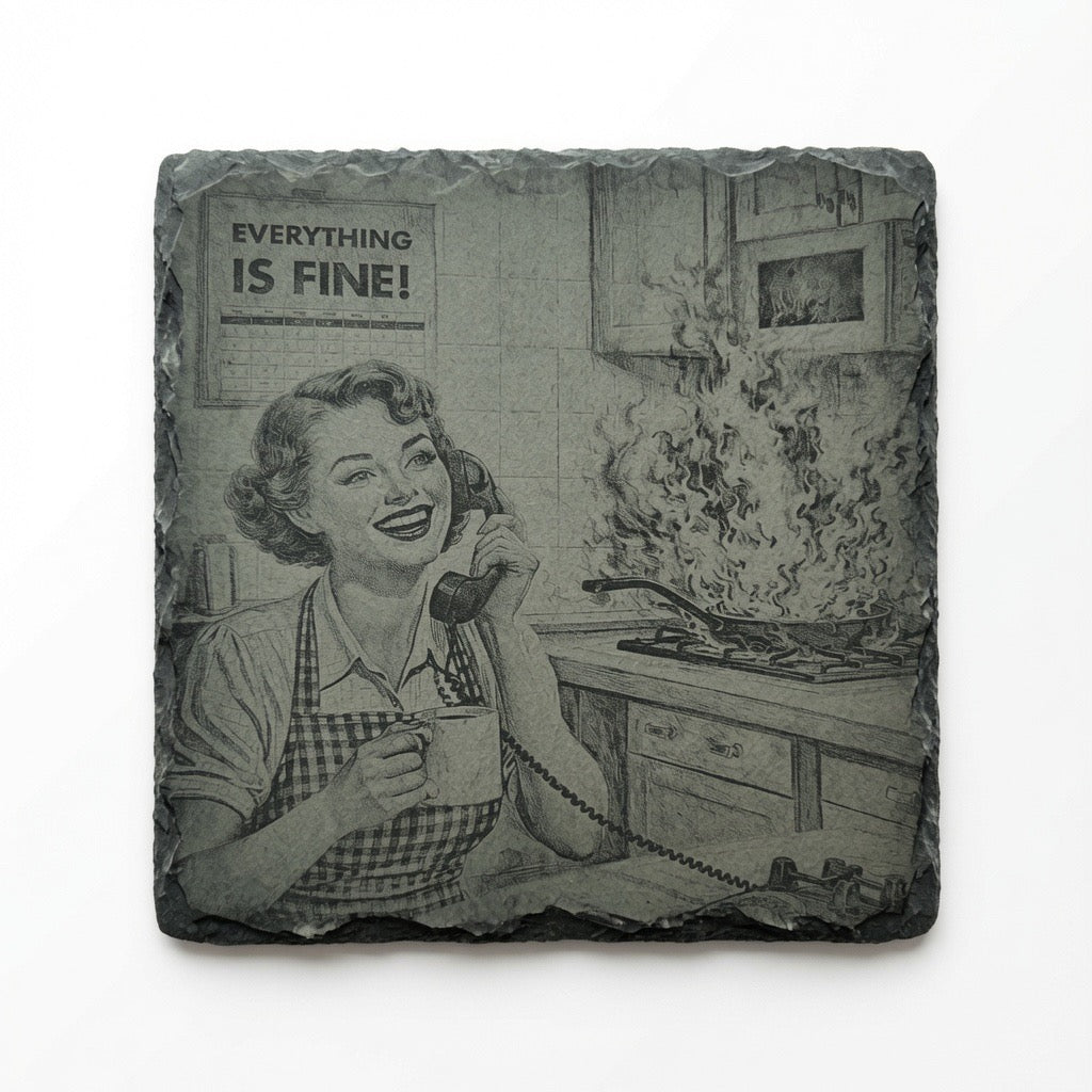 Slate retro,hip hop, music, 70s, 80s themed coasters. Various options Retrotreasures