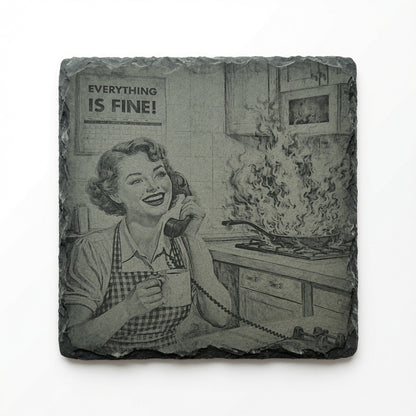 Slate retro,hip hop, music, 70s, 80s themed coasters. Various options Retrotreasures