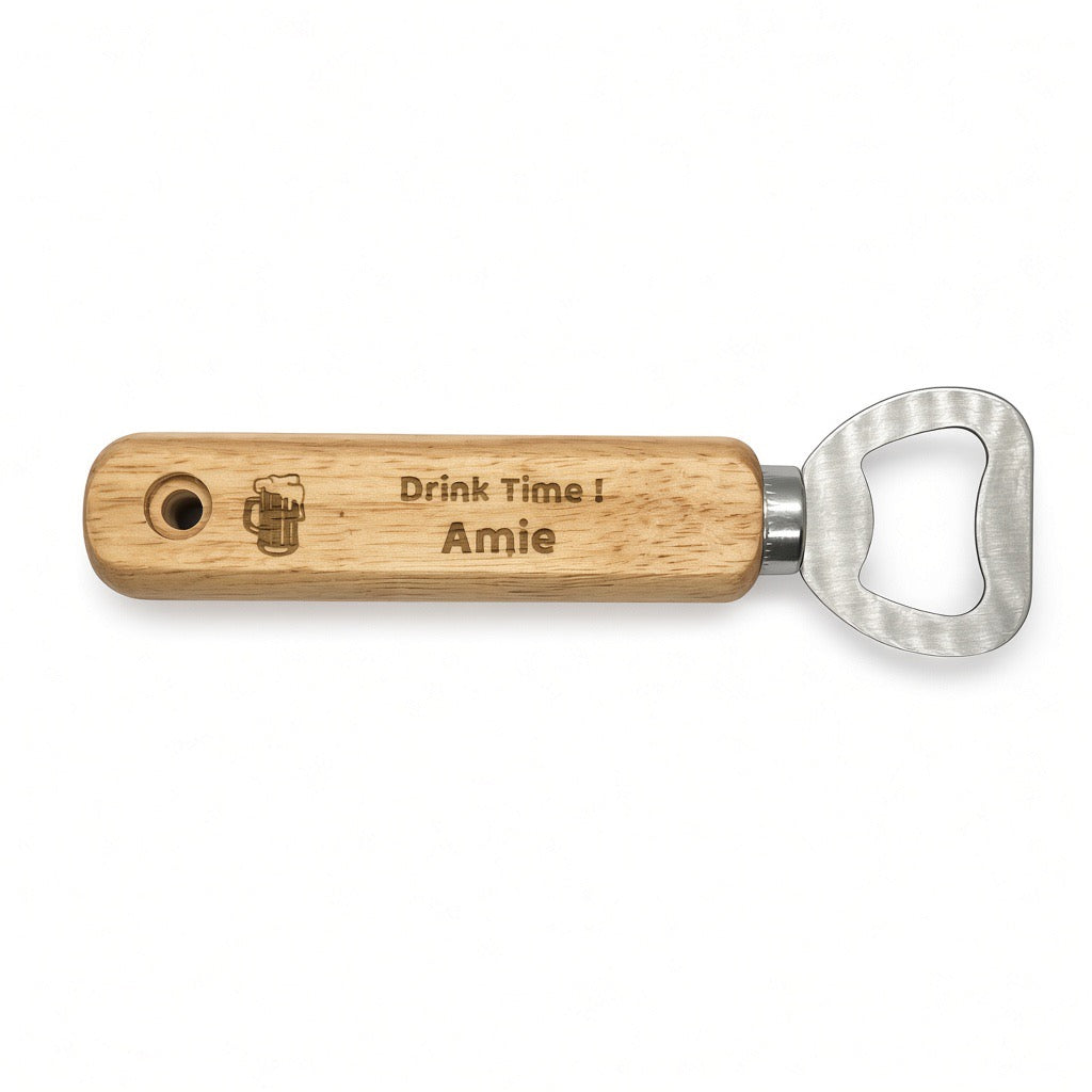 Personalised bottle opener Retrotreasures