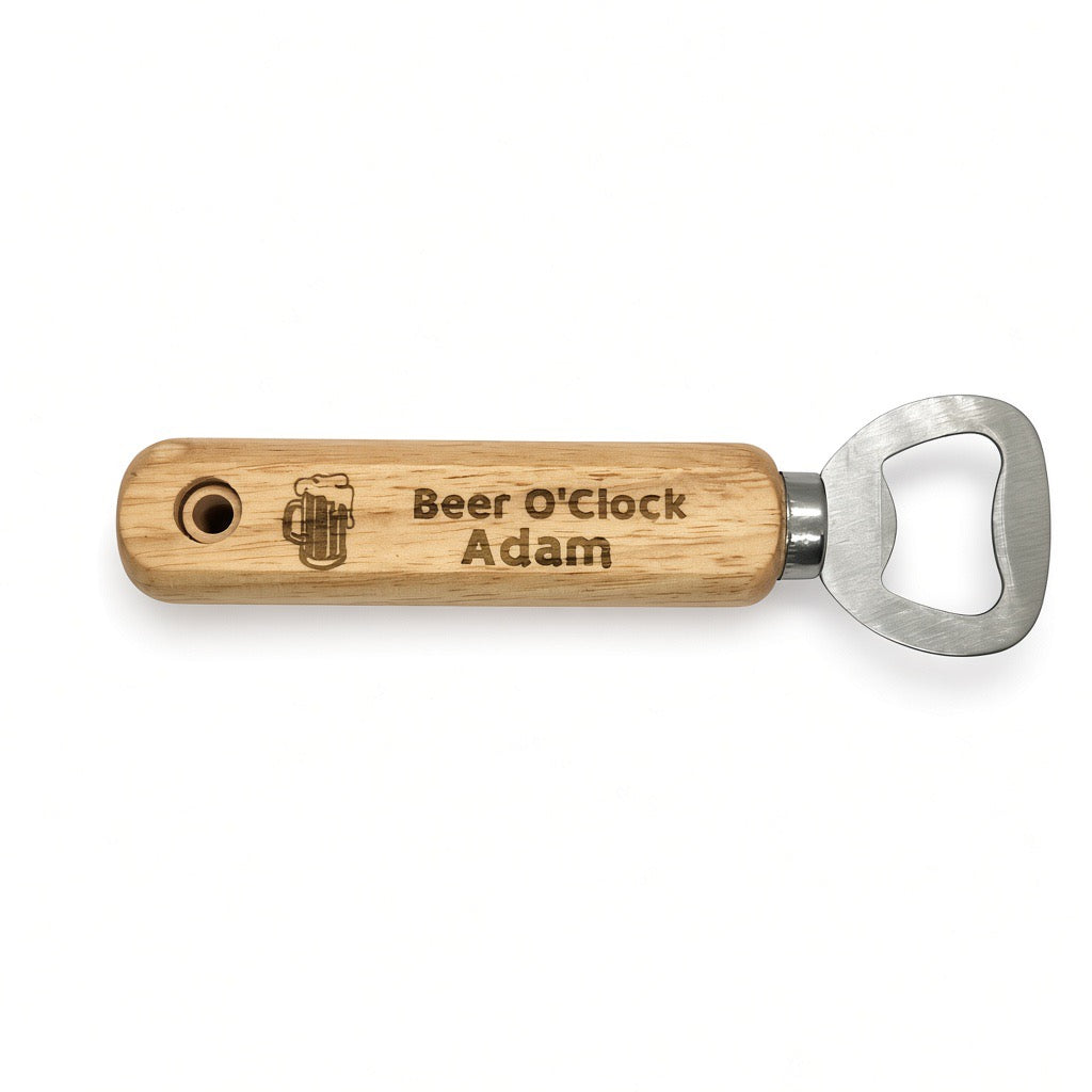 Personalised bottle opener Retrotreasures