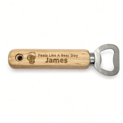 Personalised bottle opener Retrotreasures
