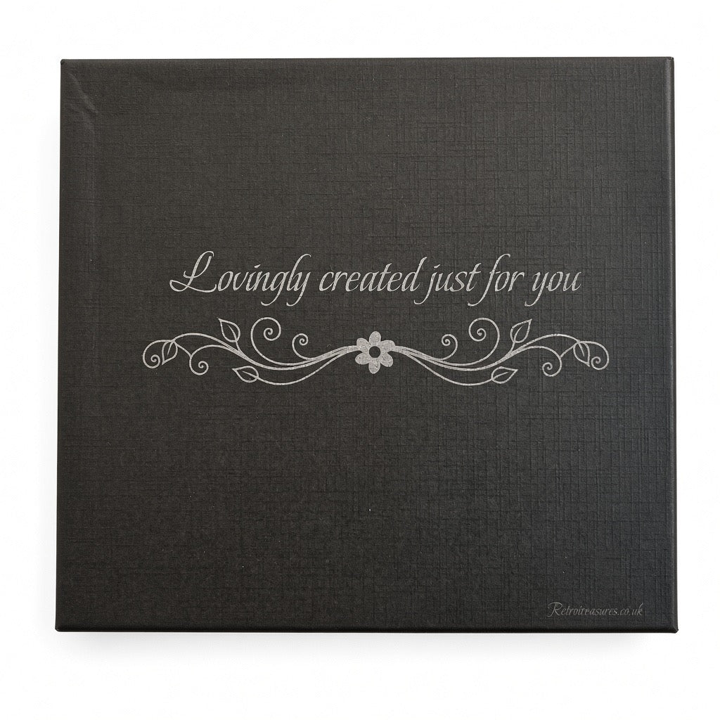 Personalised 6oz Engraved Hip Flask Gift Set – Birthday, Groomsmen & Wedding Keepsake Retrotreasures.co.uk