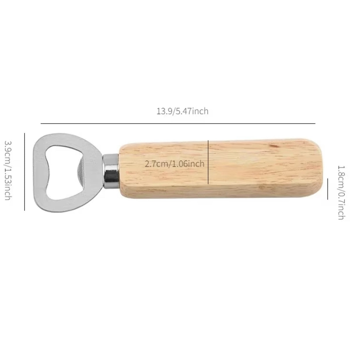 Personalised bottle opener Retrotreasures