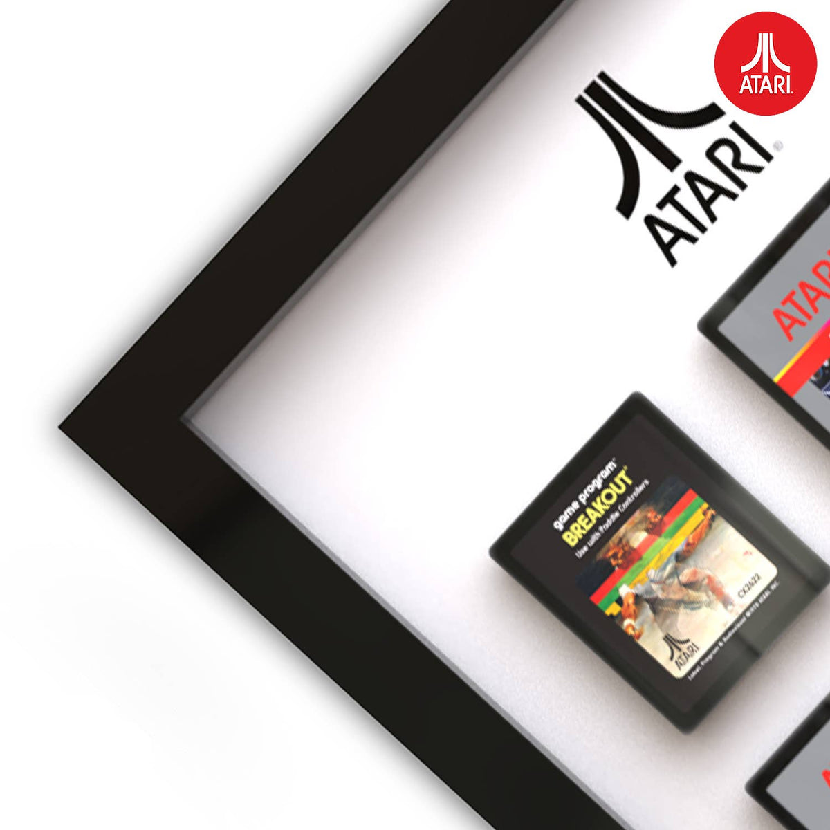 Official Atari 3D Wall Art - Cartridge Collection Retrotreasures