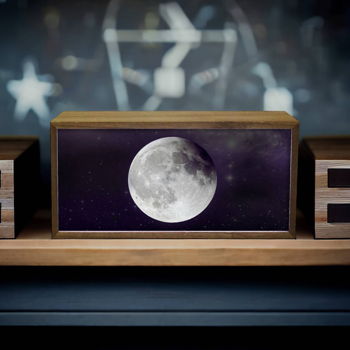 Light Box Night Light Moon Retrotreasures