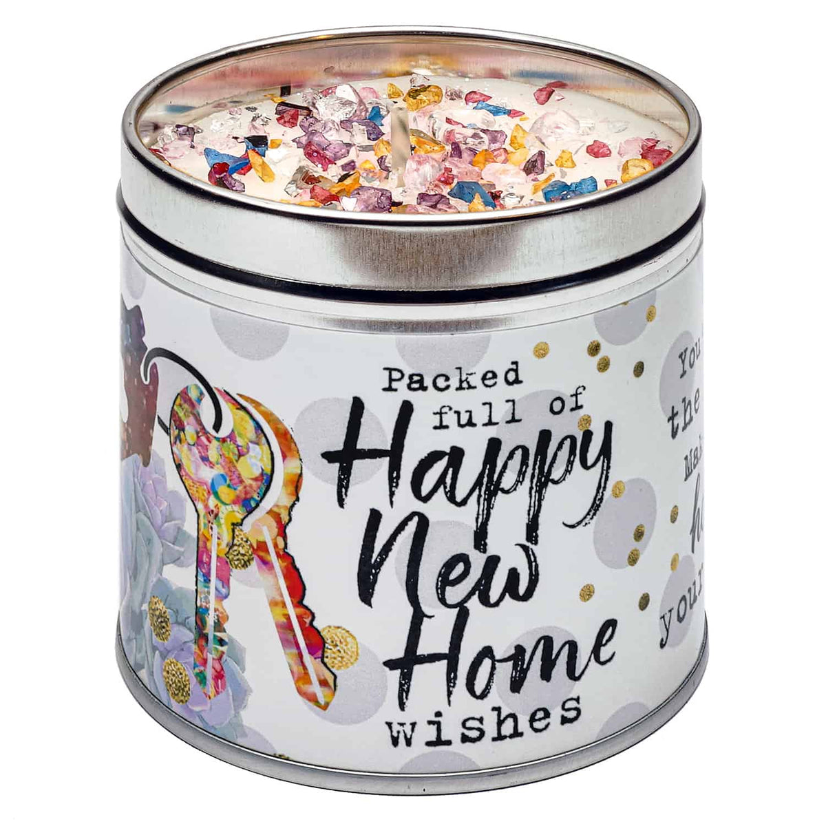 JUST BECAUSE CANDLES – HAPPY NEW HOME Retrotreasures