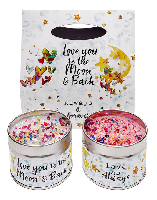 JUST BECAUSE DUOS – LOVE YOU TO THE MOON/LOVE, AS ALWAYS Retrotreasures