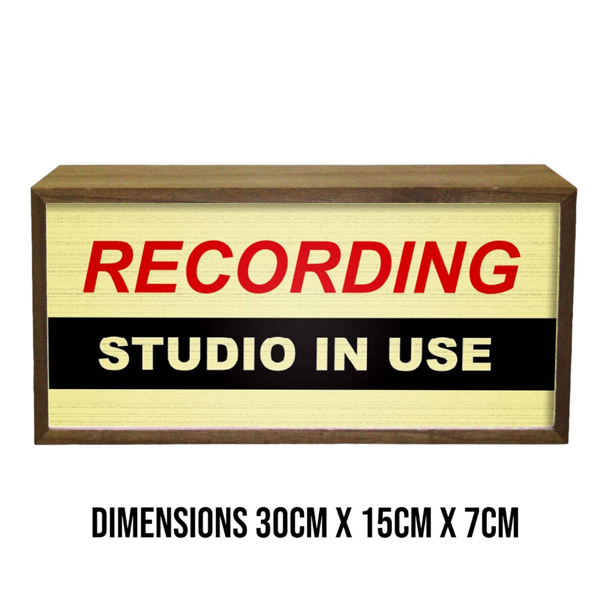 Light Box Recording Studio In Use Retrotreasures