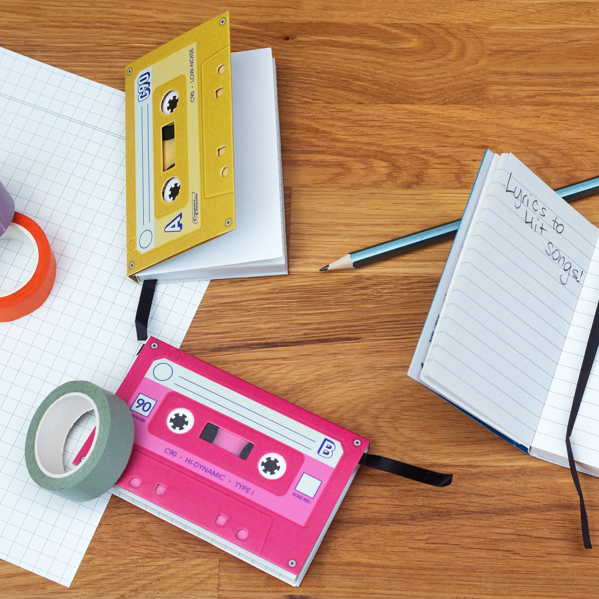 Mixtape Notebooks Retrotreasures
