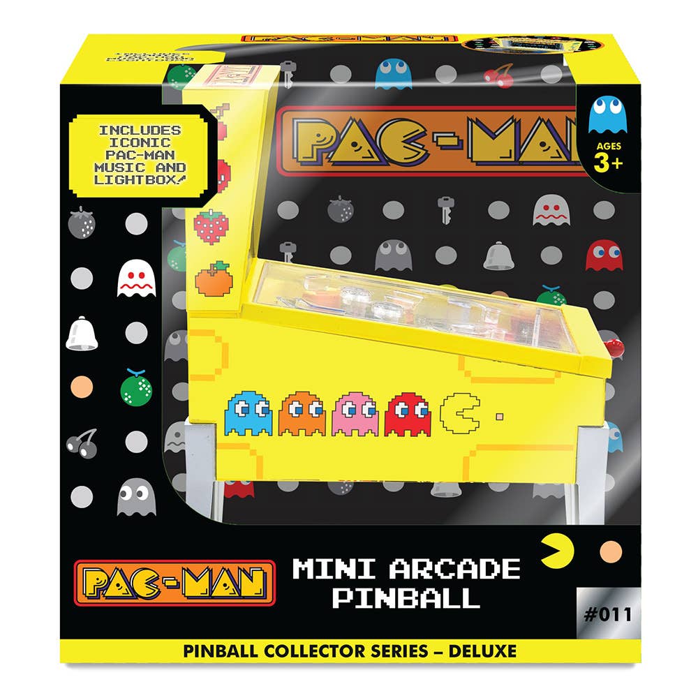 Pac-Man Arcade Pinball (Mini Series) Retrotreasures