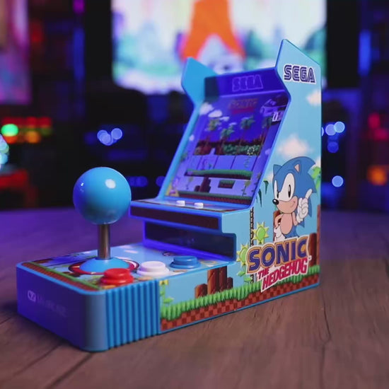 Sonic the Hedgehog Joystick Retro Arcade by My Arcade – Official Mini Cabinet | UK & IRE Retrotreasures.co.uk