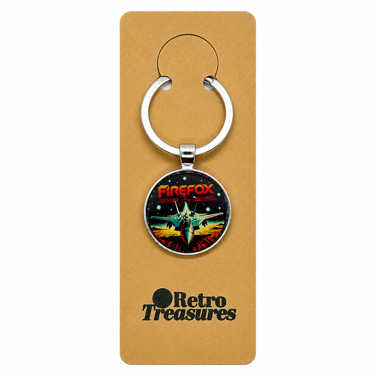 Retro themed 1980s arcade game keychains Retrotreasures