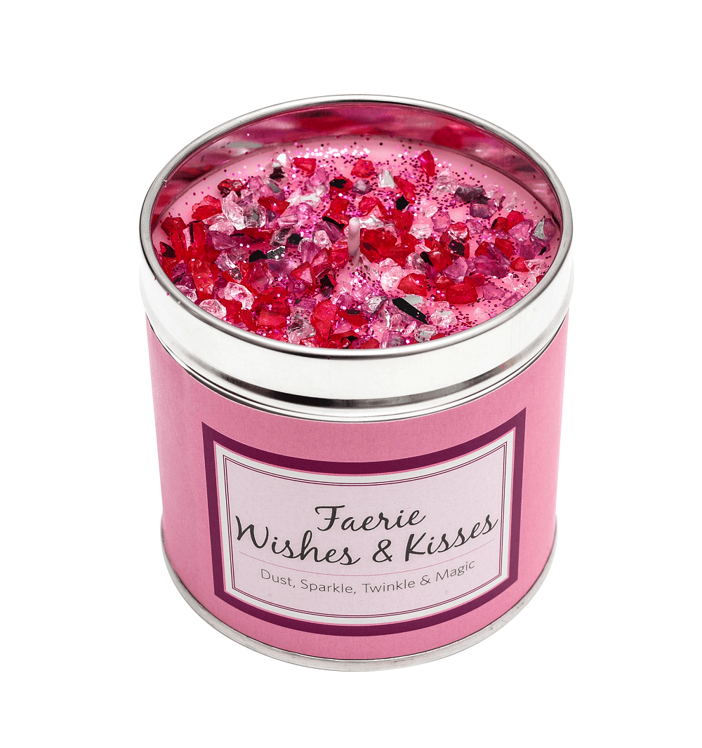 SERIOUSLY SCENTED CANDLE – FAERIE WISHES AND KISSES Retrotreasures