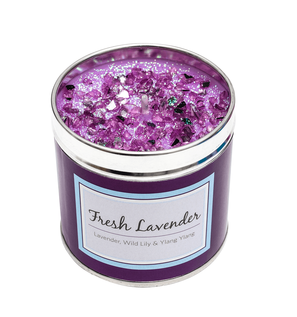 SERIOUSLY SCENTED CANDLE – FRESH LAVENDER Retrotreasures