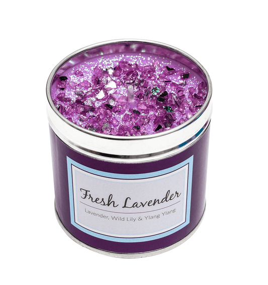 SERIOUSLY SCENTED CANDLE – FRESH LAVENDER Retrotreasures