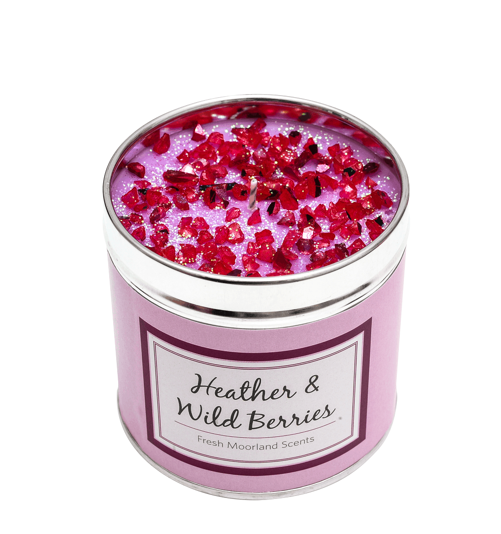 SERIOUSLY SCENTED CANDLE – HEATHER & WILD BERRIES Retrotreasures