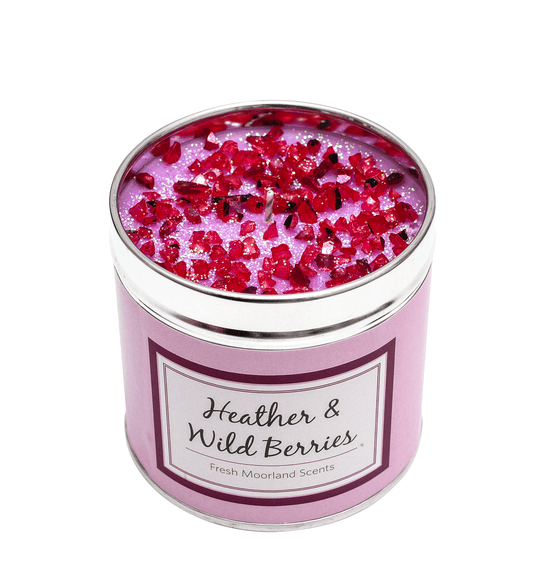 SERIOUSLY SCENTED CANDLE – HEATHER & WILD BERRIES Retrotreasures